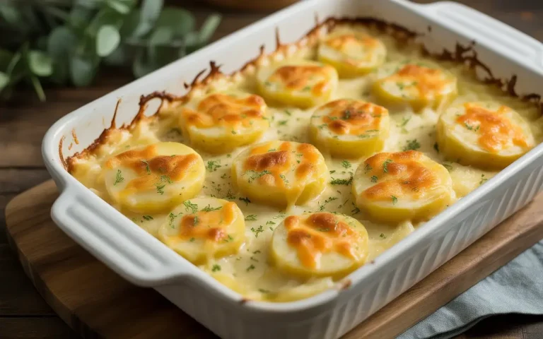Cheesy Scalloped Potatoes Recipe