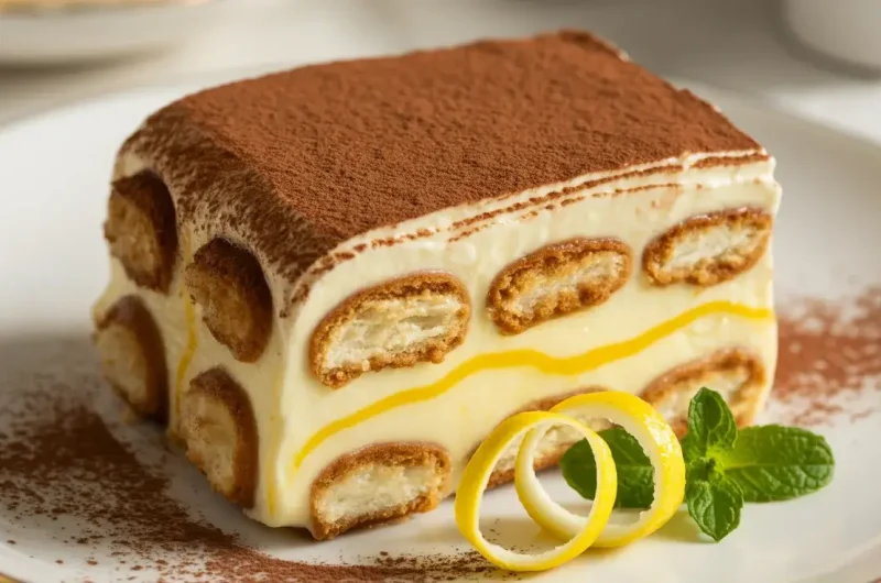 Easy Limoncello Tiramisu