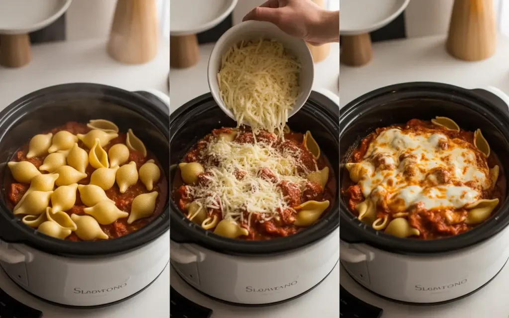 How to Make Slow Cooker Baked Ziti