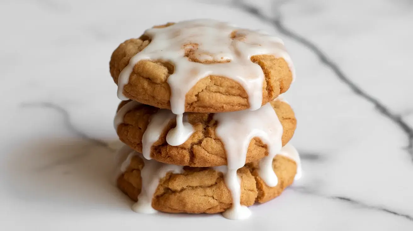 Frosted Cinnamon Pop Tart Cookies