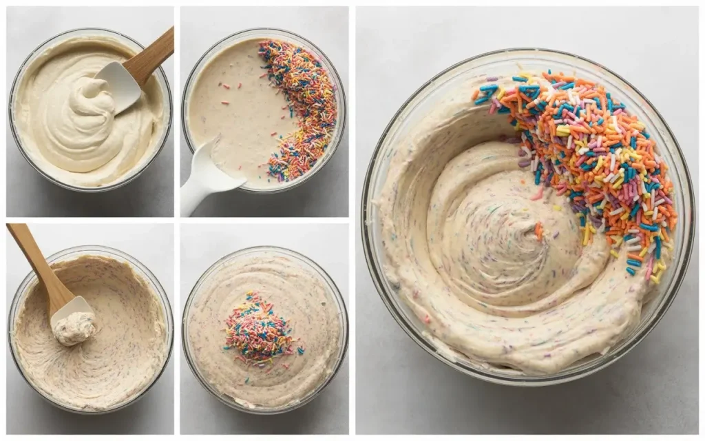 How to Make Funfetti Dip