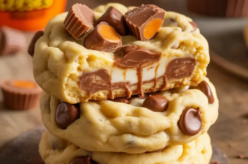 Gooey Reese's Cheesecake Cookies: An Irresistible Delight
