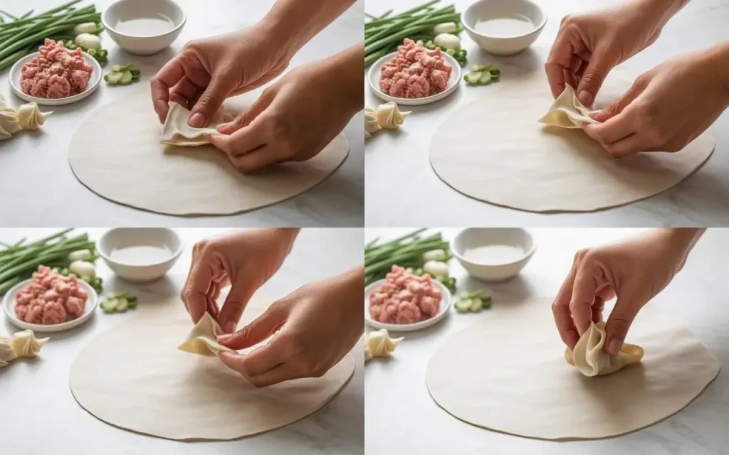 How to Fold Wontons