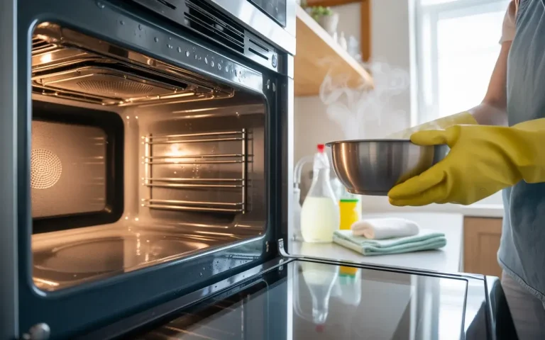 How to Quickly Clean an Oven with Steam in Minutes