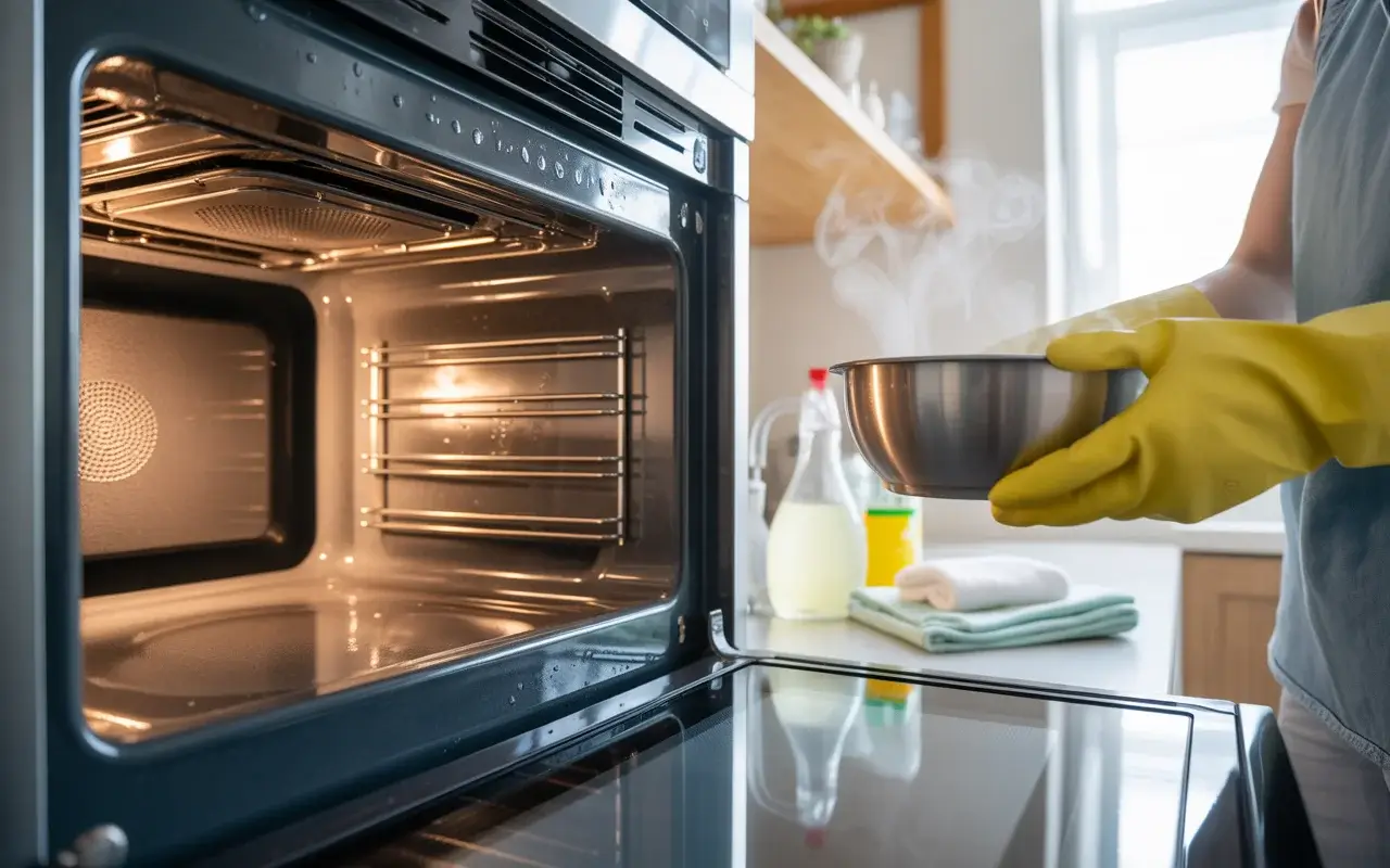 How to Quickly Clean an Oven with Steam in Minutes