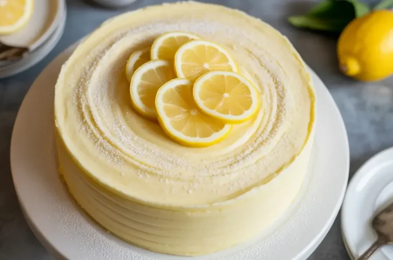Limoncello Mascarpone Cake