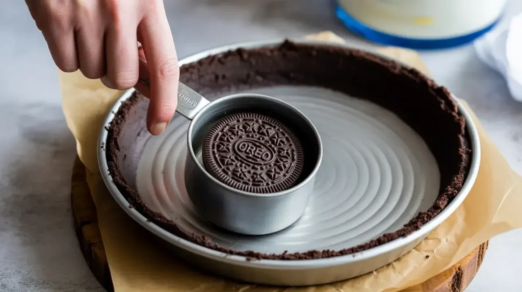 How to Make the Oreo Crust