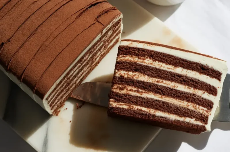Mocha Ice Box Cake