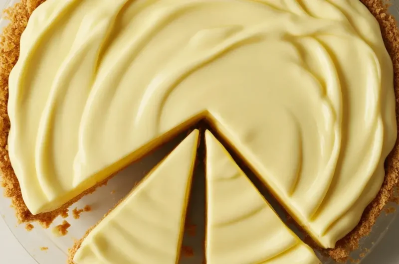 No-Bake Cream Cheese Lemonade Pie