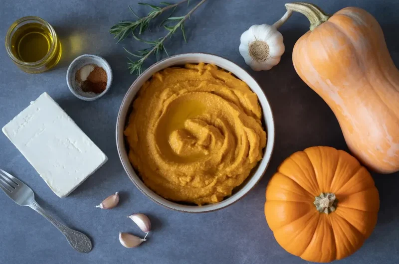 Pumpkin Feta Dip – Savory Fall Appetizer