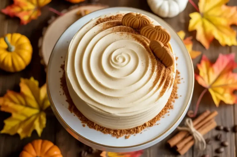 Pumpkin Spice Latte Cake