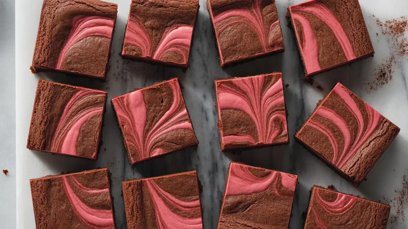 Red Velvet Swirl Brownies Red Velvet Swirl Brownies