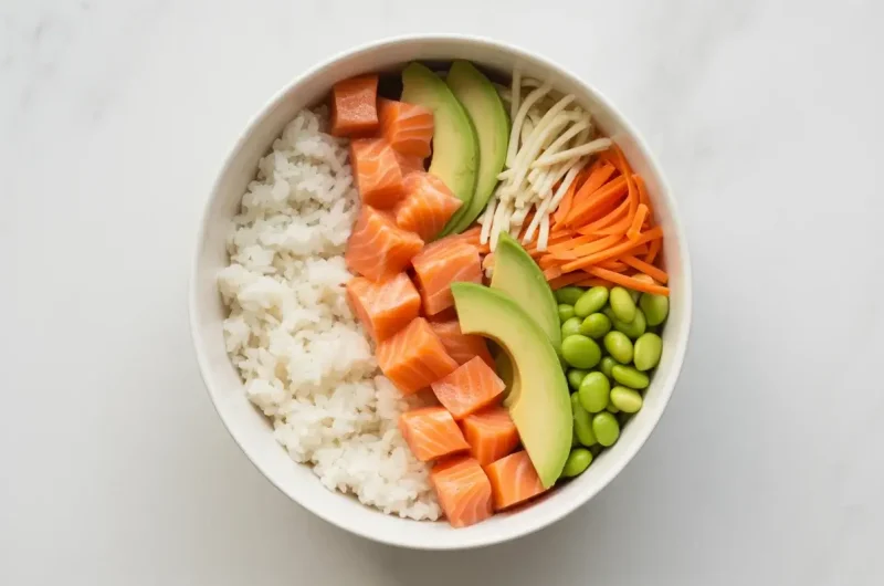 Salmon Rice Bowl Recipe