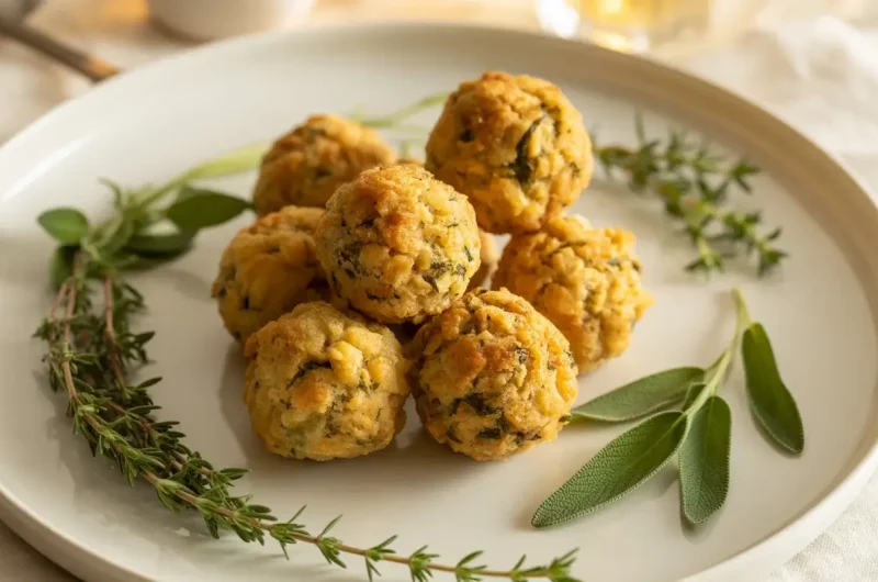 Savory Holiday Stuffing Balls