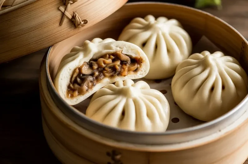 Savory Mushroom Buns