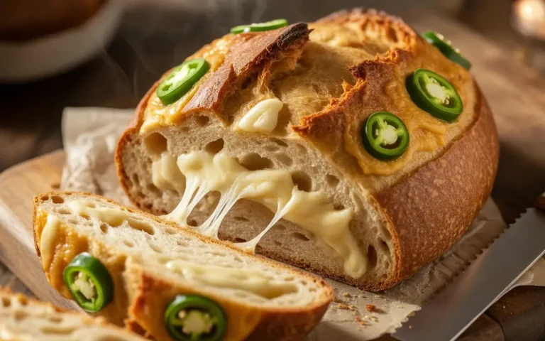 Sourdough Jalapeño Popper Bread