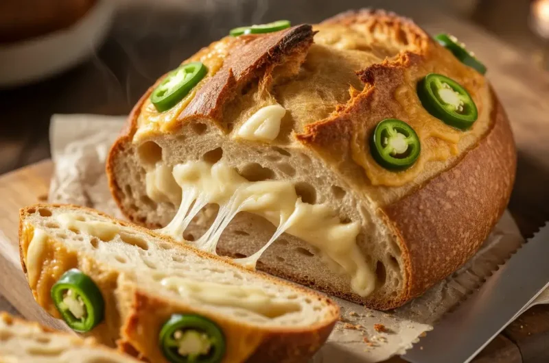Sourdough Jalapeño Popper Bread