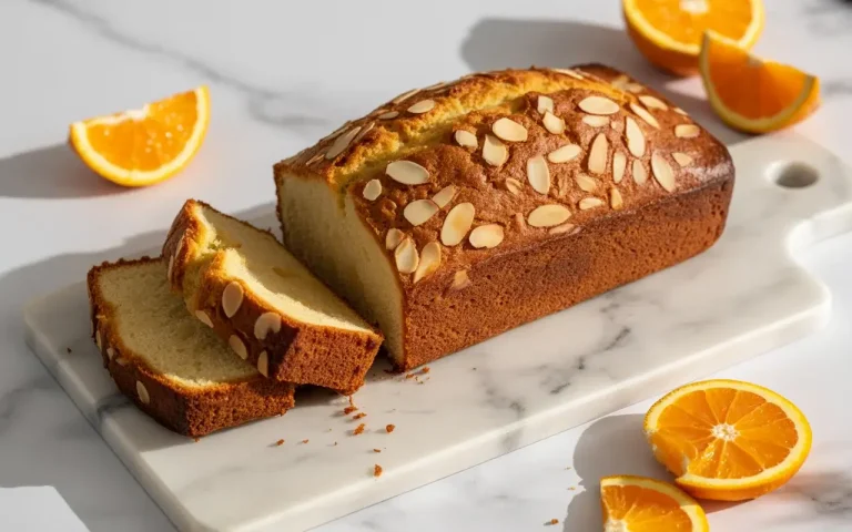 Sun-Drenched Orange Almond Loaf