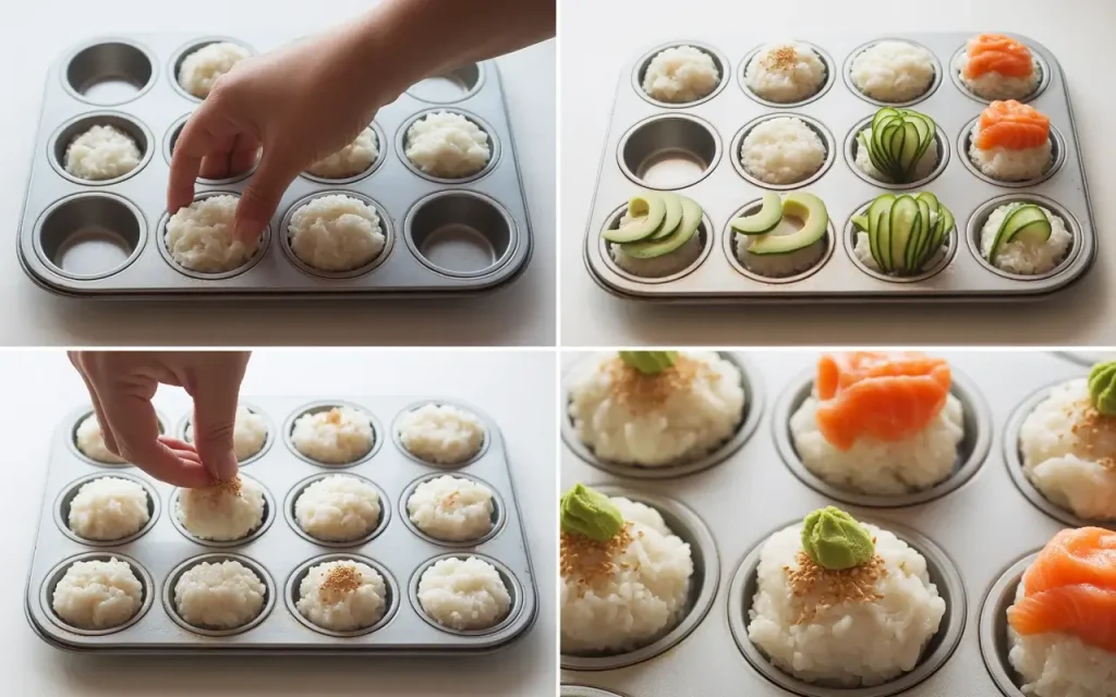 How to Make Sushi Cupcakes