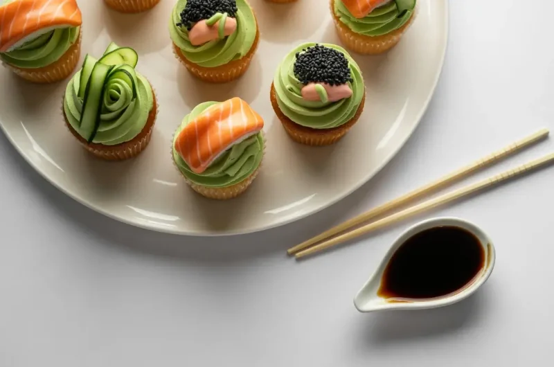 Sushi Cupcakes Recipe