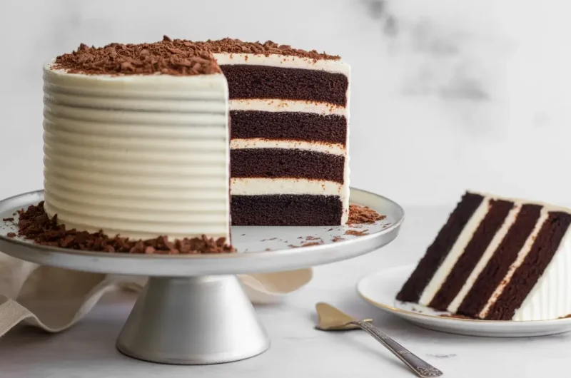 Tuxedo Layer Cake Recipe