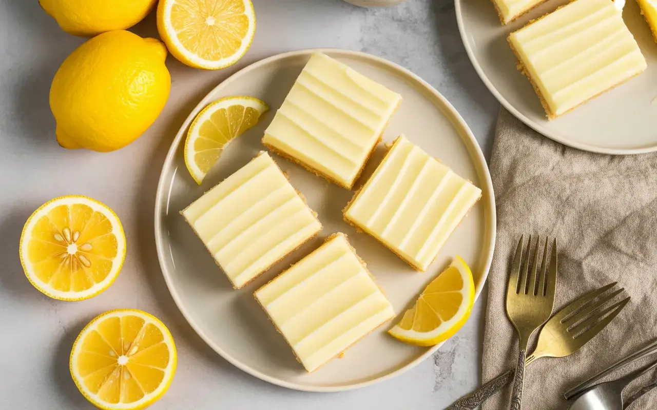 Two Ingredient Lemon Bars