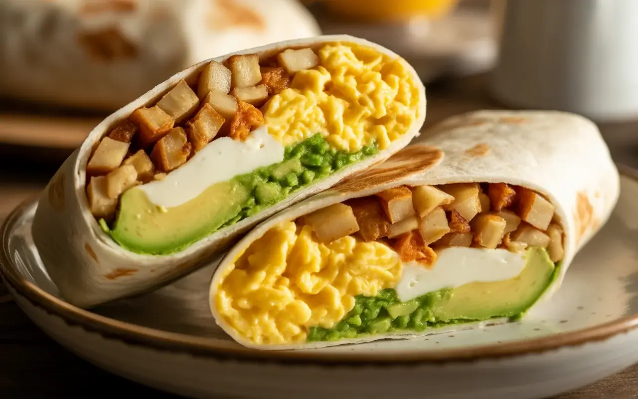 Upgraded Breakfast Burrito – Fresh and Flavorful Morning Meal