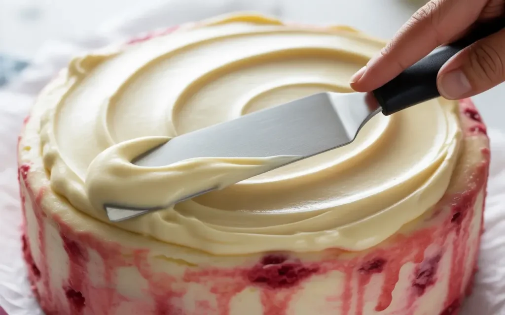 How to Make White Chocolate Raspberry Poke Cake