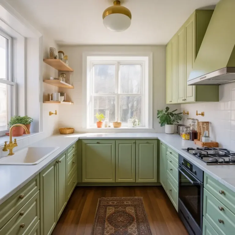 20+ Refreshing Green Kitchen Ideas for a Natural Touch