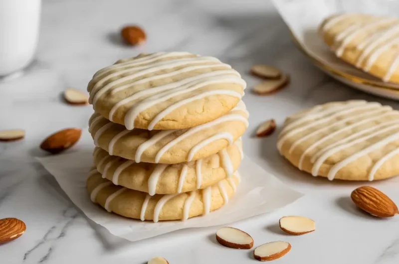 Almond Glazed Holiday Cookies