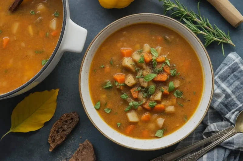 Autumn Harvest Veggie Soup