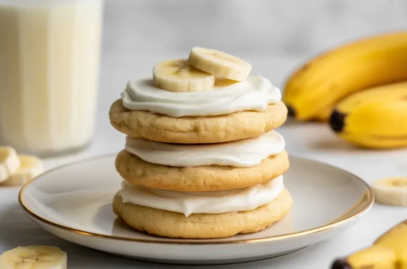 Banana Cream Pie Cookies