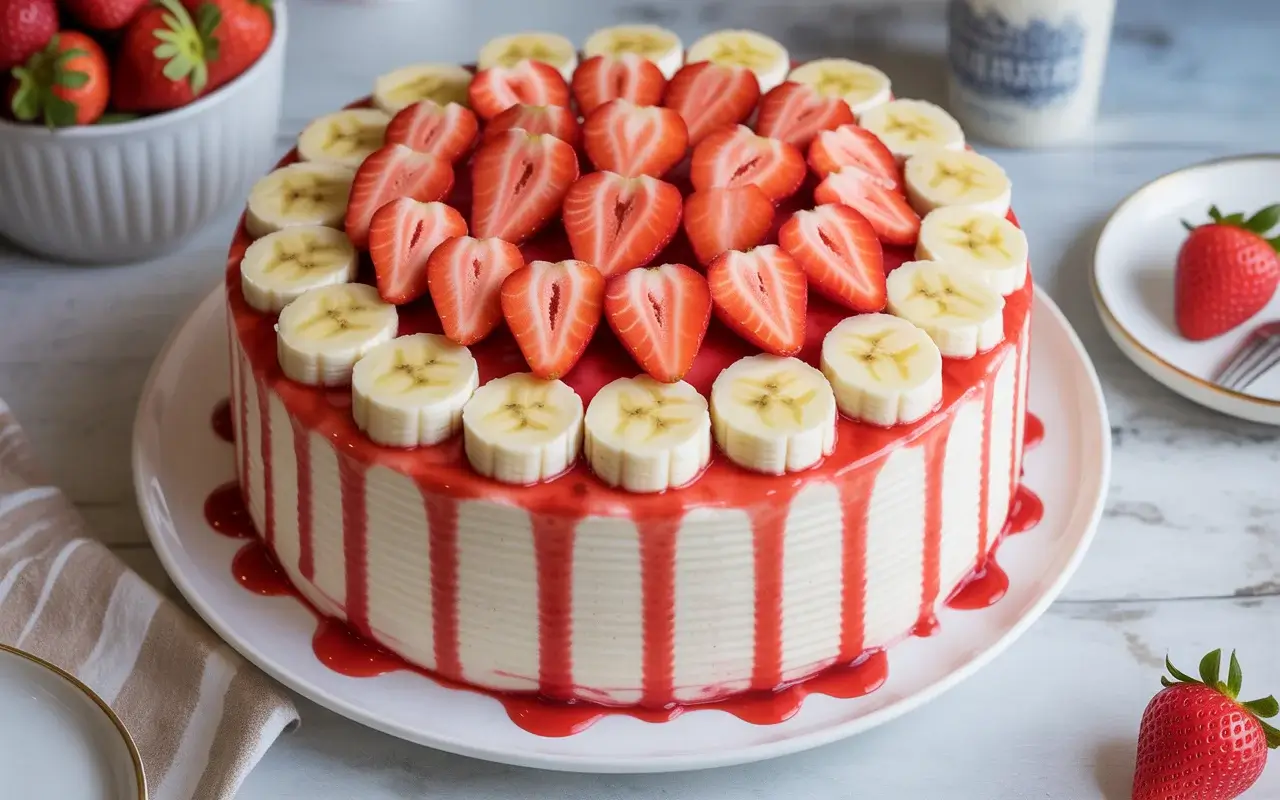 Banana Split Cake Recipe: No-Bake Dessert Everyone Loves