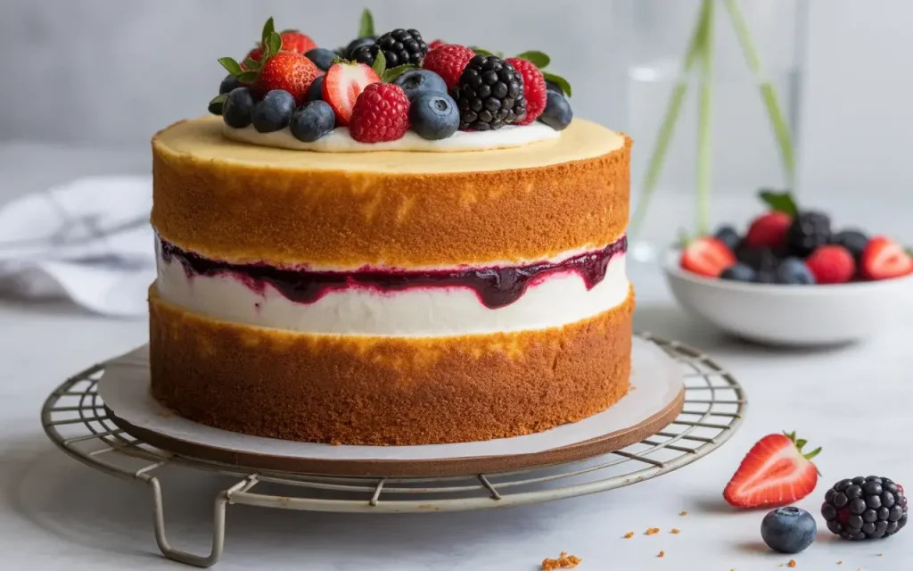 Berry Mascarpone Dream Cake
/