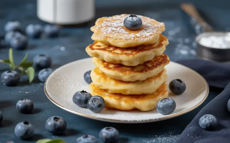 Blueberry Cardamom Fritters