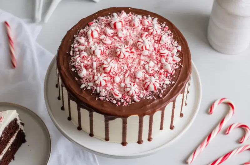 Chocolate Peppermint Dream Cake