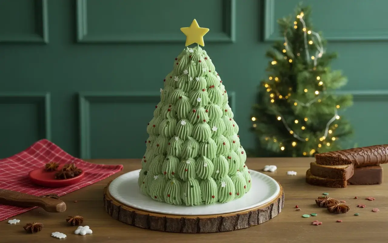 Christmas Tree Cake Recipe