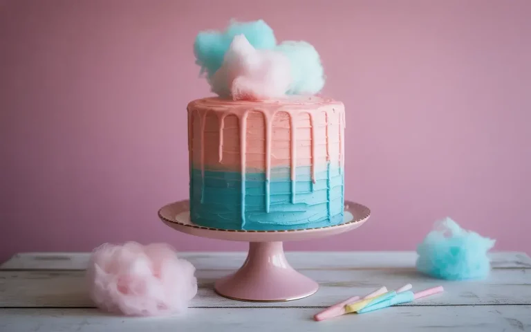 Cotton Candy Layer Cake