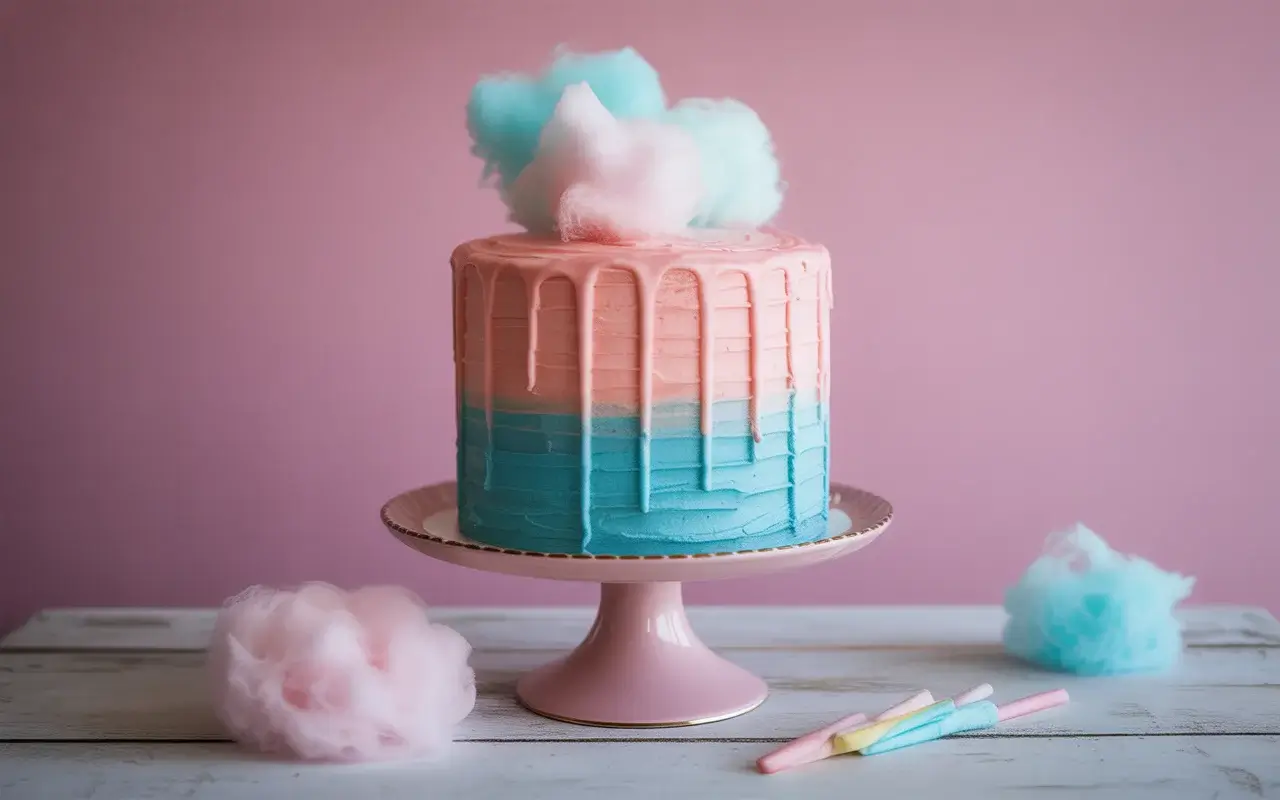 Cotton Candy Layer Cake