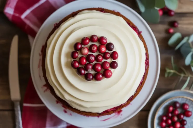 Cranberry Celebration Cake