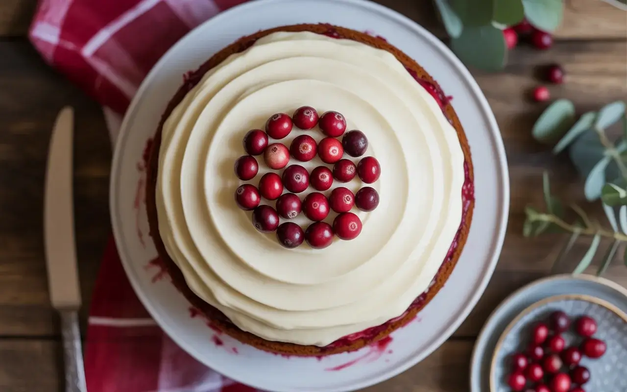 Cranberry Celebration Cake