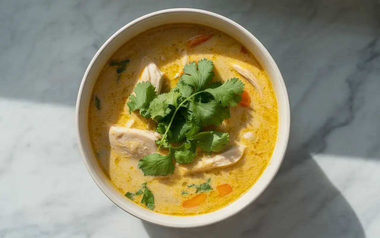 Creamy Coconut Chicken Soup