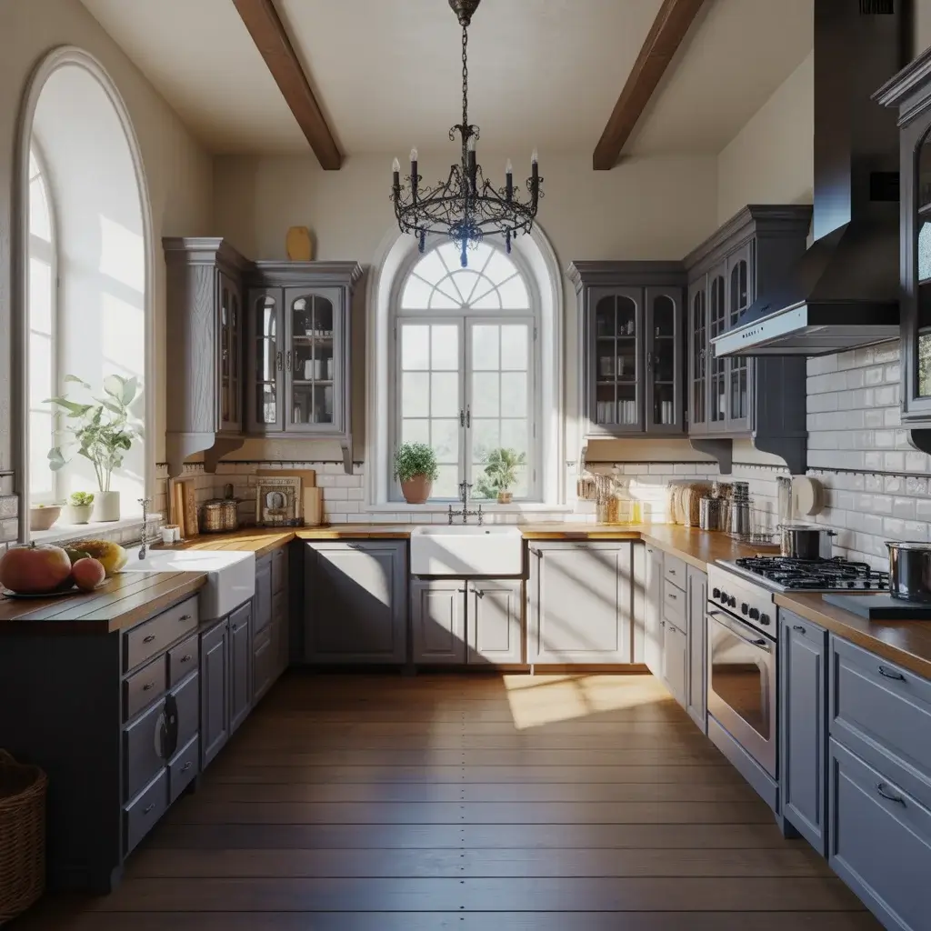 Creating Balance in Gothic Kitchen Design