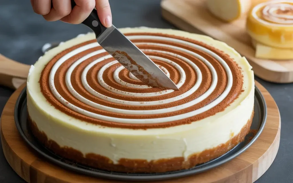 Creating the Cinnamon Swirl