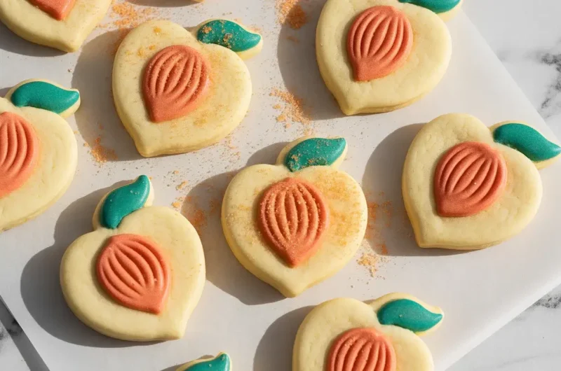 Italian Peach Spice Cookies