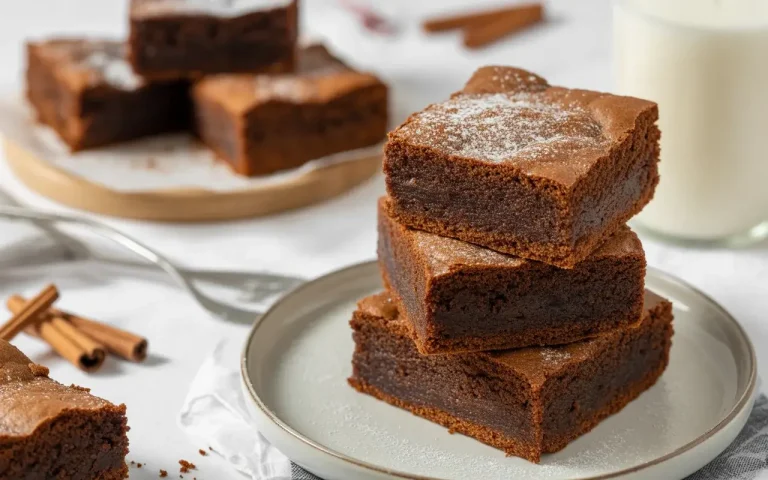 Gingerbread Brownies