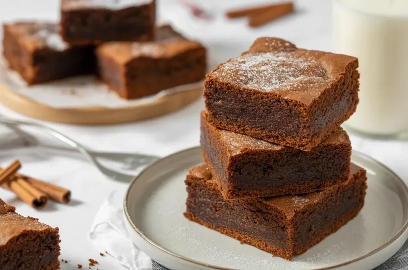 Gingerbread Brownies