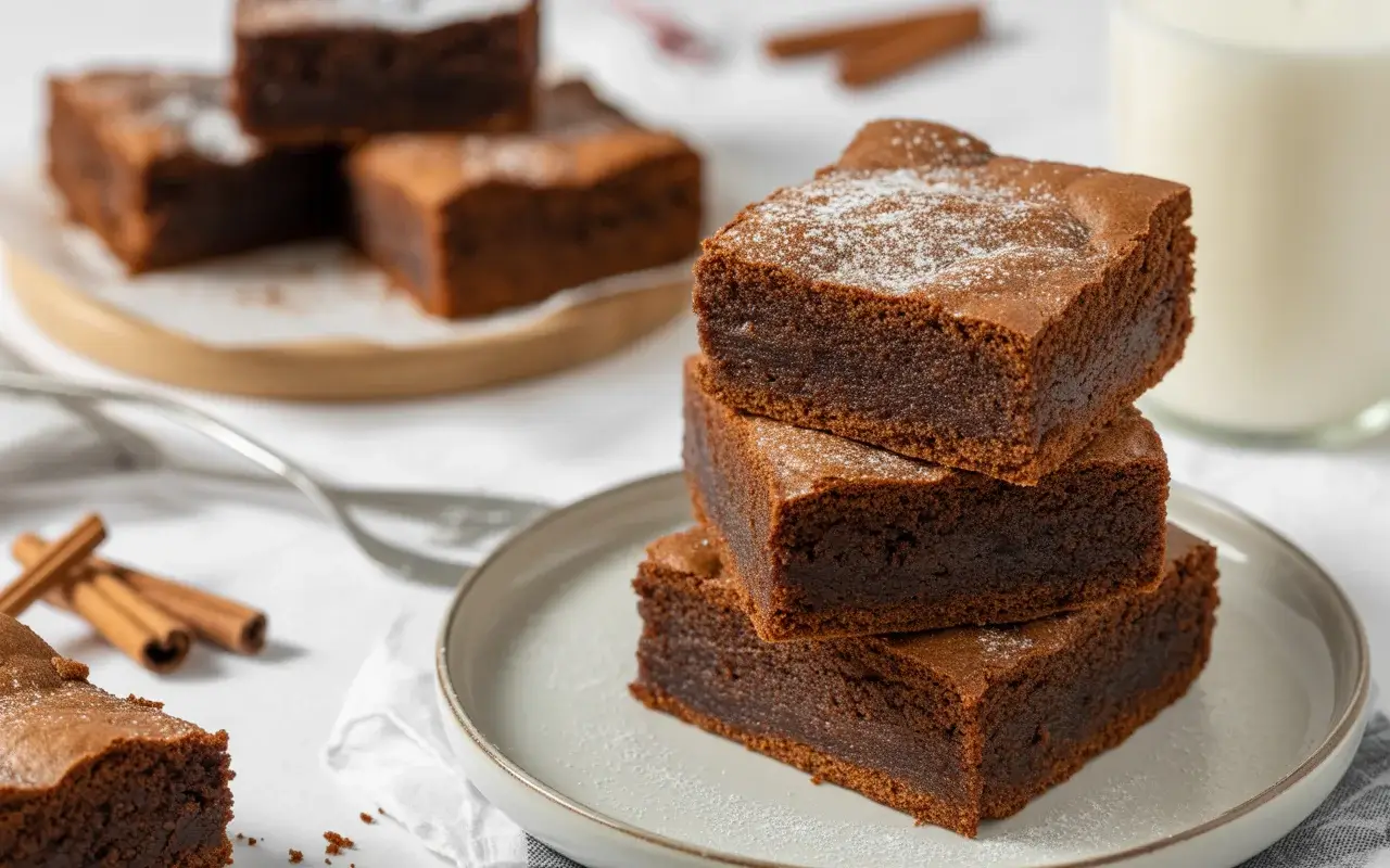 Gingerbread Brownies