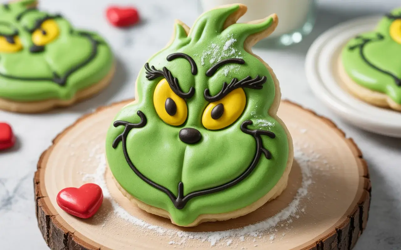 Grinch Sugar Cookies Grinch Sugar Cookies