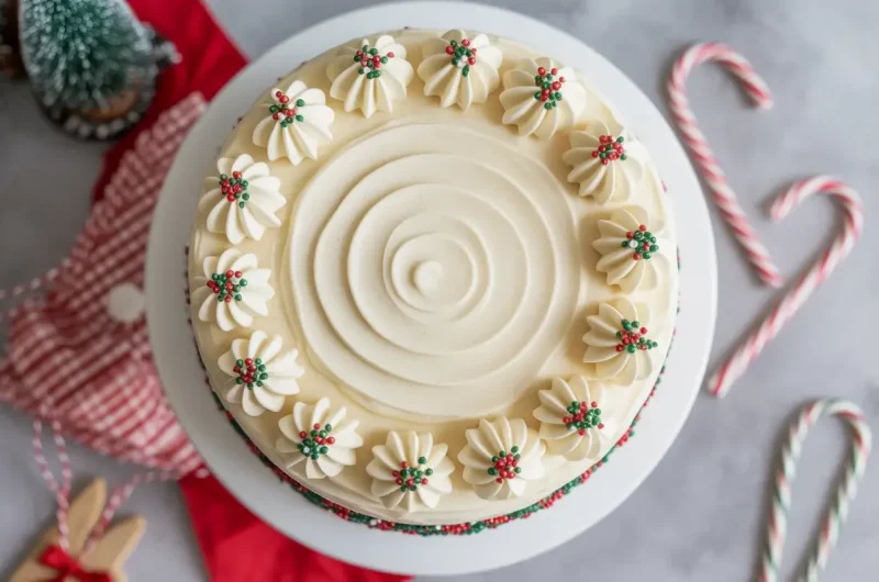 Holiday Sugar Cookie Cake